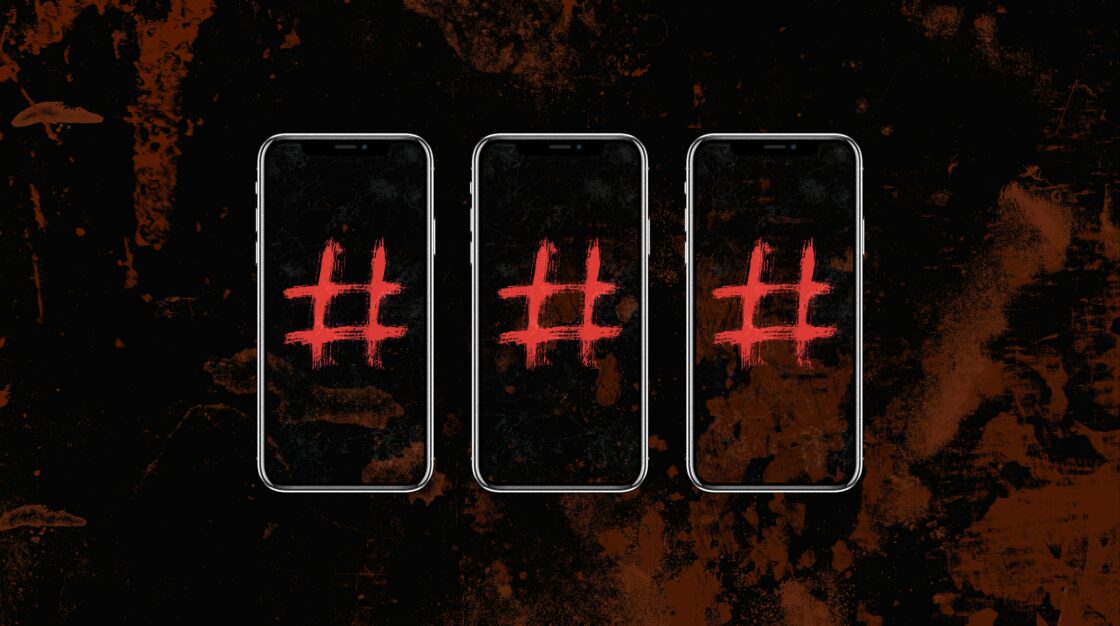 Hate and calls for violence spread through the TMD hashtag